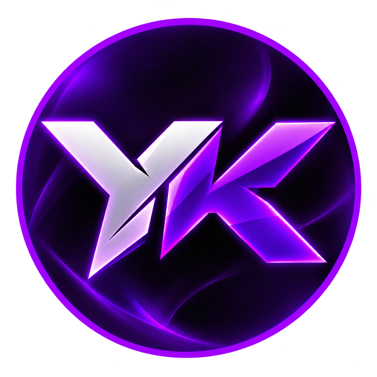 YK VPN’s purple circular YK logo